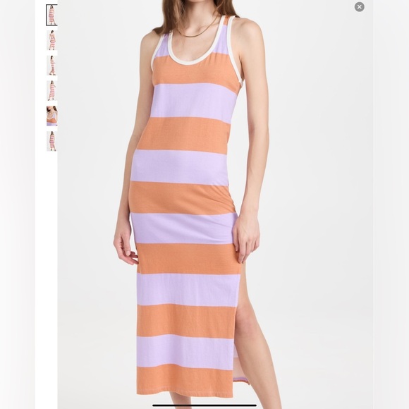 SUNDRY Rugby Stripe Racerback Maxi Dress

Rugby Stripe Racerback Maxi Dress - Picture 6 of 6